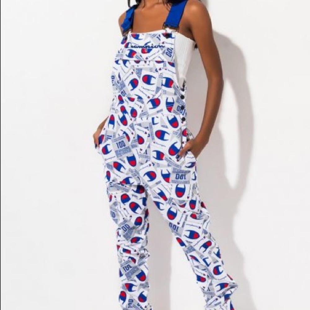 NWT Champion Sports Fleece-Lined Overalls XS